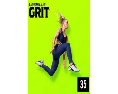 [Hot sale]Les Mills Q1 2021 GRIT Cardio 35 New Release CA35 DVD, CD & Notes